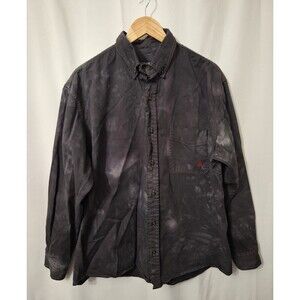 Forge FR Men's Flame Resistant Work Shirt NFPA 2112 Button Up Sz XL Long Sleeeve